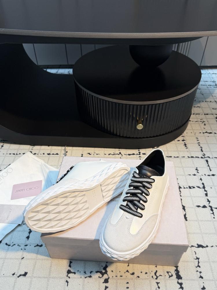 Jimmy Choo Diamond Sole Suede Sneakers 35-41
