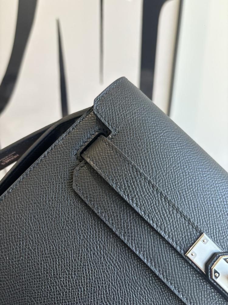 Hermes Kelly Dépêches 25 Pouch (Leather)