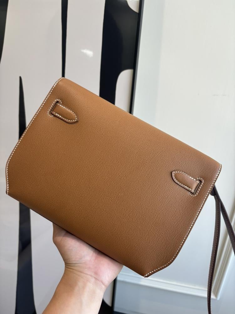 Hermes Kelly Dépêches 25 Pouch (Leather)
