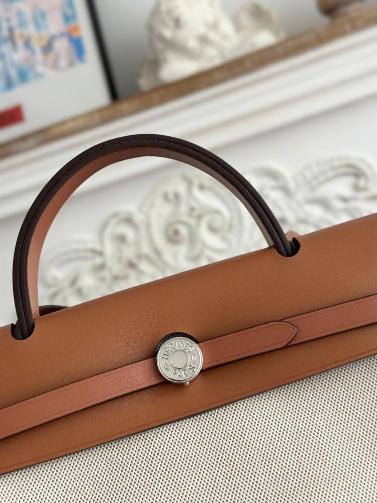 Hermes Herbag Zip 31 (Printed & Patterned Canvas Edition)