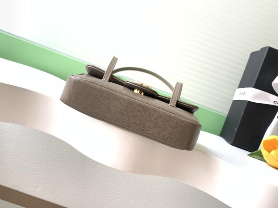 Chanel Mini Grained Leather Shoulder Bag