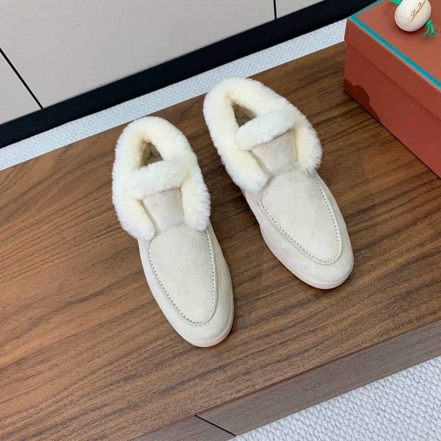 Loropiana Women Loafer Winter Off White