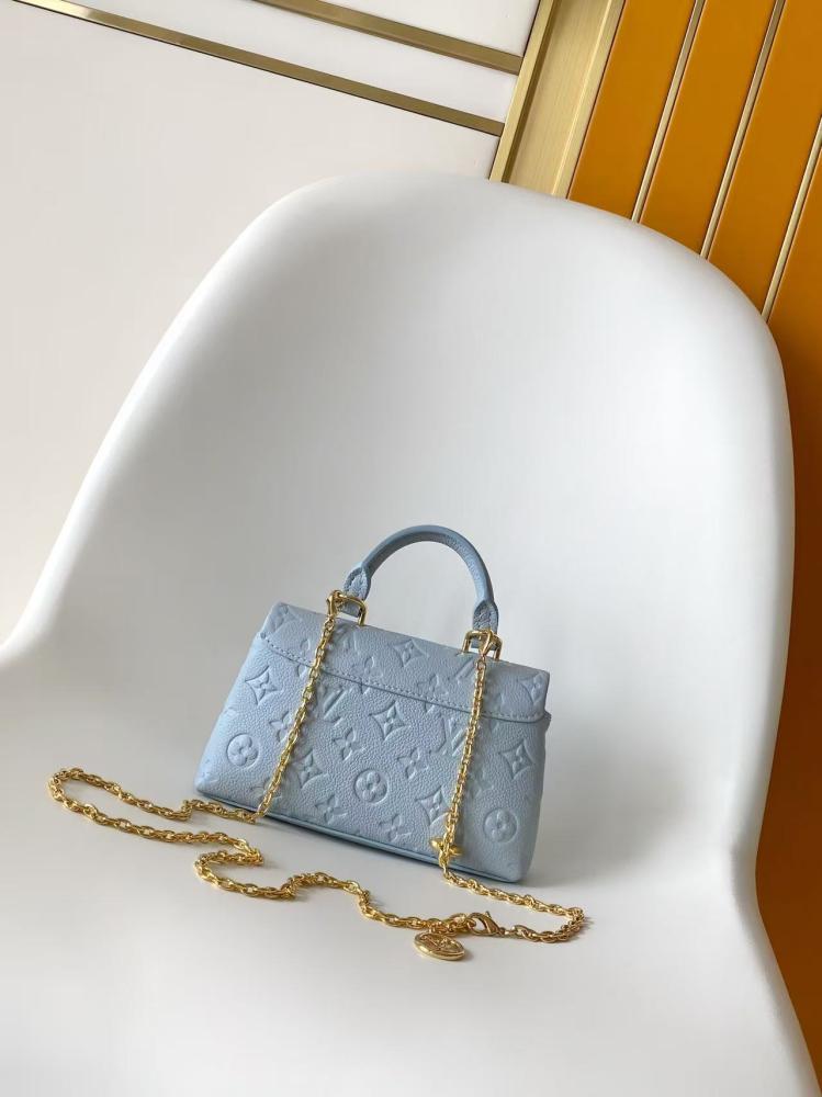 LV Monogram Empreinte Compact Chain Bag