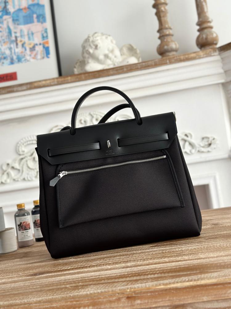 Hermes Herbag Zip 31 (Printed & Patterned Canvas Edition)