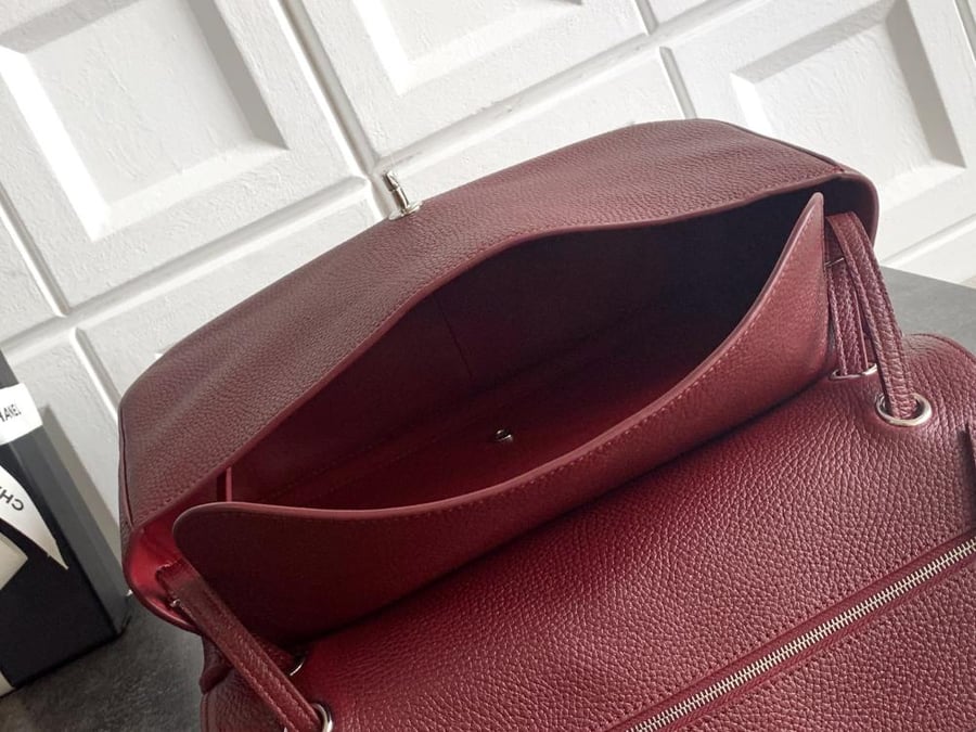 Chanel Grained Leather Flap Bag