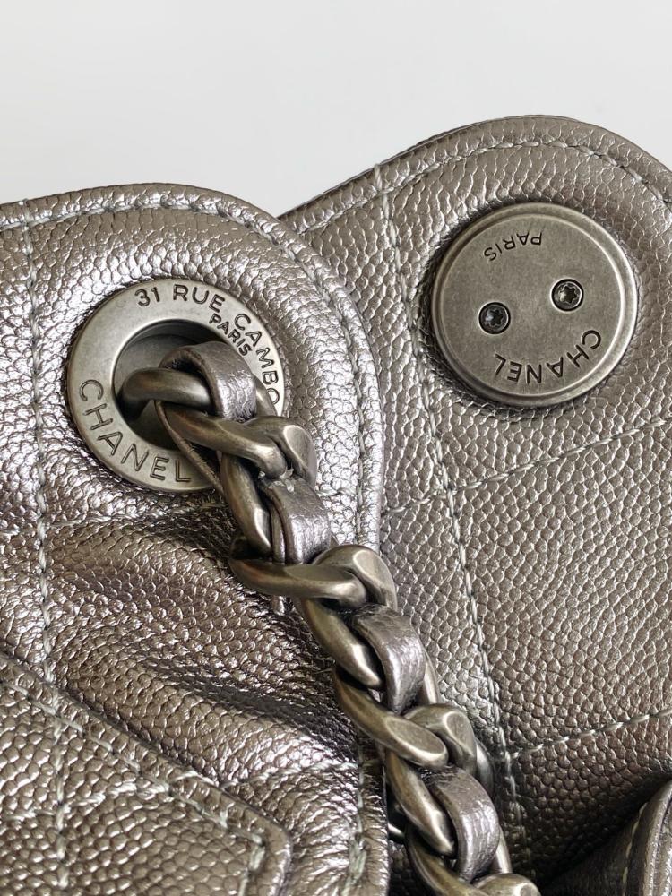 Chanel AS5631 Quilted Hobo Drawstring Bag