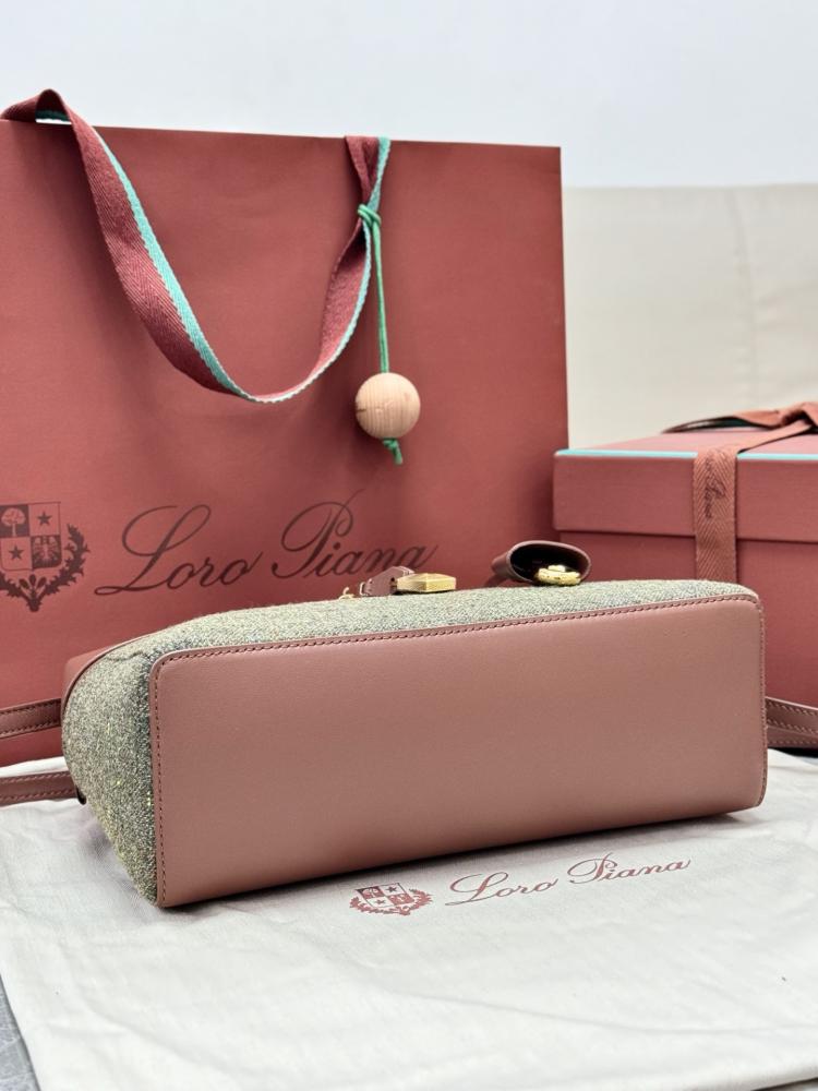 Loro Piana Extra Smooth Leather Top Handle Bag