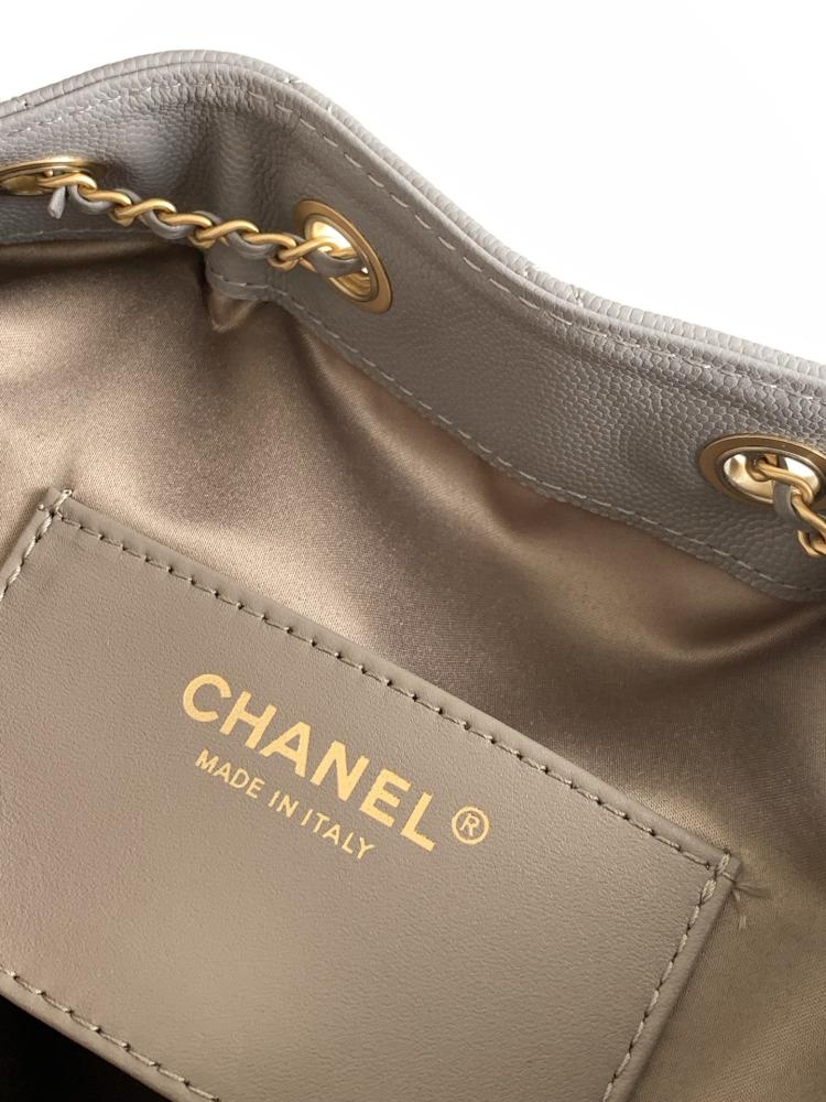 Chanel AS5293 Quilted Hobo Drawstring Bag