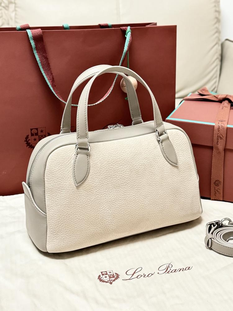 Loro Piana Needle Bag in Fine Grained Leather