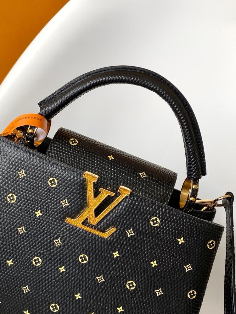 Louis Vuitton Capucines BB Embellished Leather Bag