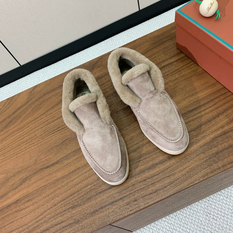 Loropiana Women Loafer Winter Dark Grey