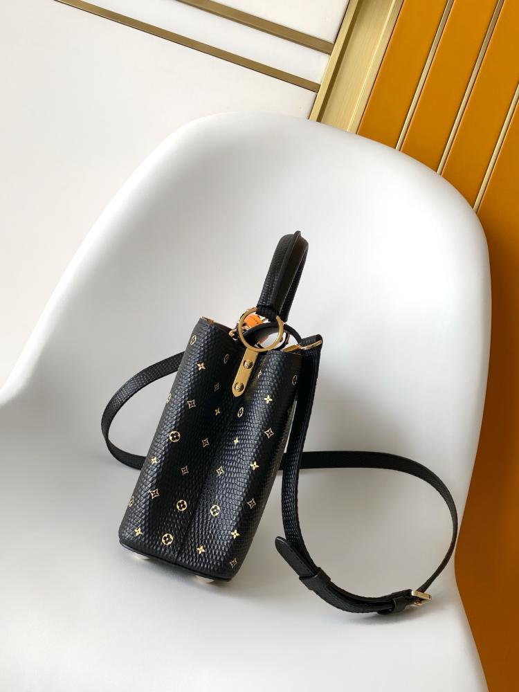 Louis Vuitton Capucines BB Embellished Leather Bag