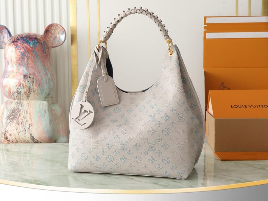 LV Monogram Braided Hobo Bag 35cm