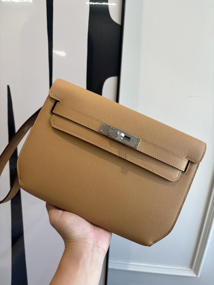 Hermes Kelly Dépêches 25 Pouch (Leather)