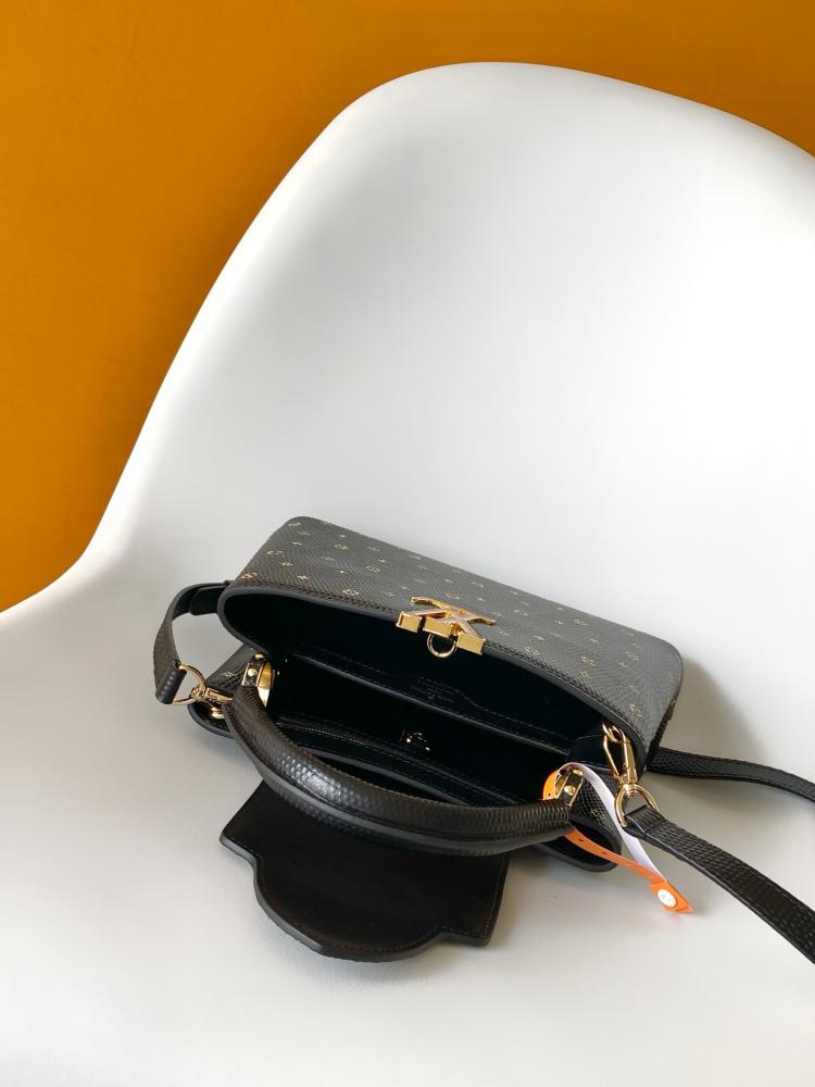 Louis Vuitton Capucines BB Embellished Leather Bag