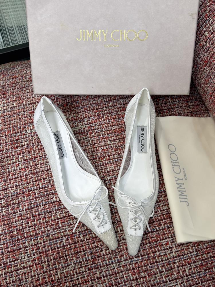 Jimmy Choo Lace-Up Pointed Heels 35-41