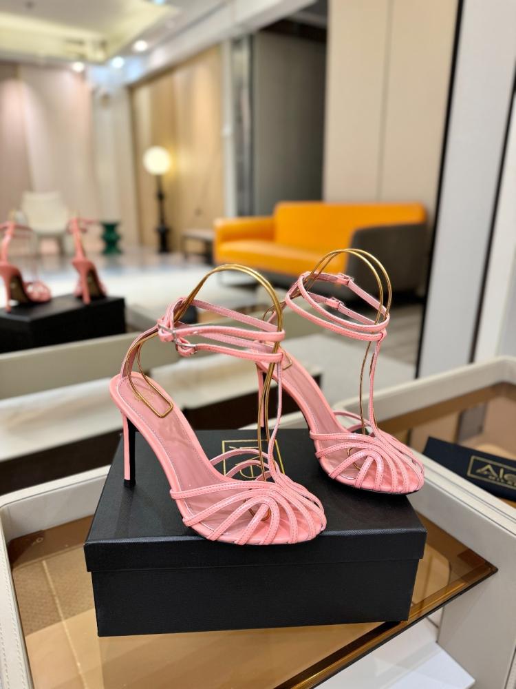 Alevì Milano Strappy High-Heel Sandals (10.5cm) - Sizes 35-39