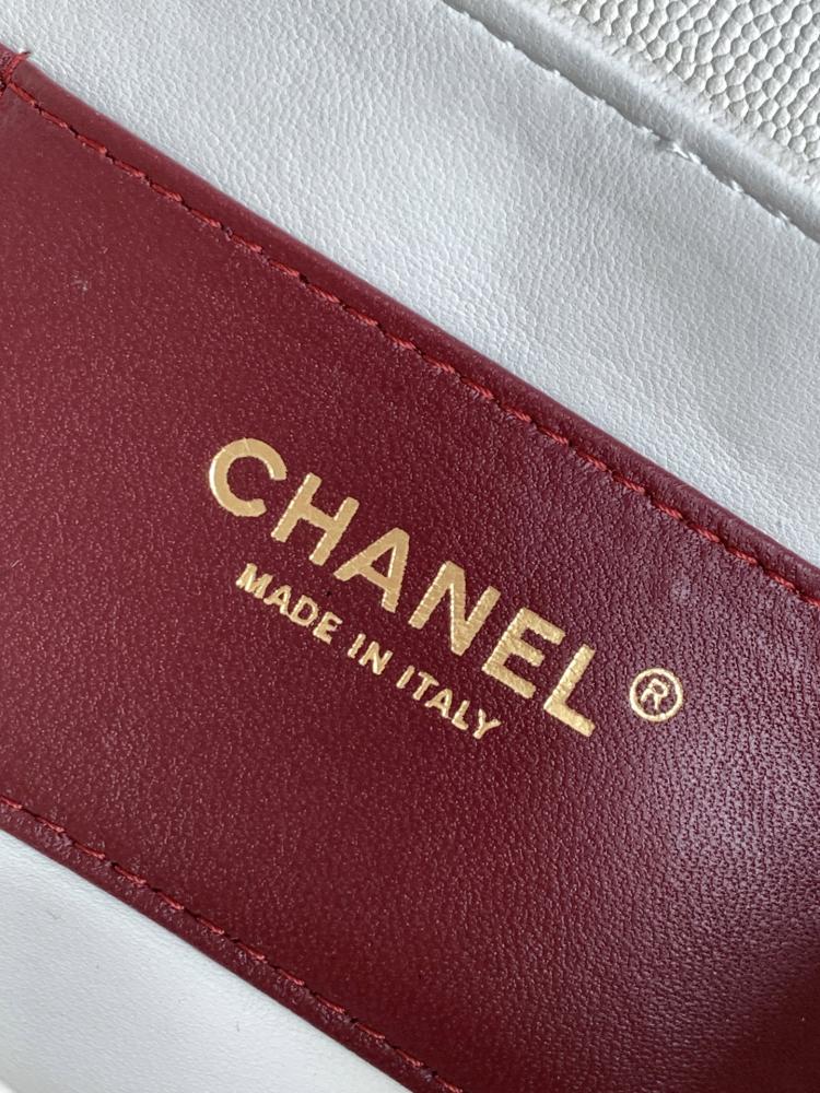 Chanel Grained Leather Cylindrical Bag