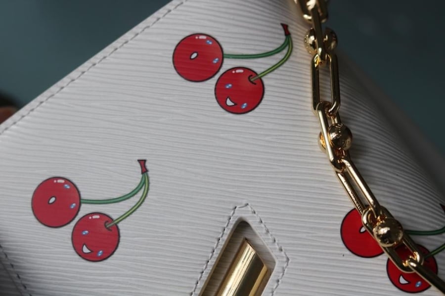 LV Twist Cherry Print 23cm