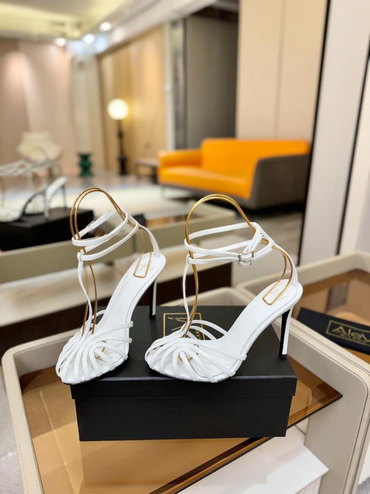 Alevì Milano Strappy High-Heel Sandals (10.5cm) - Sizes 35-39