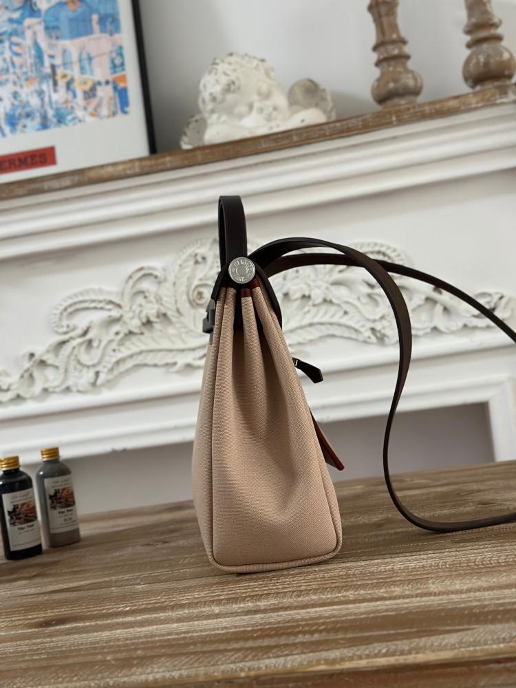 Hermes Herbag Zip 31 (Printed & Patterned Canvas Edition)