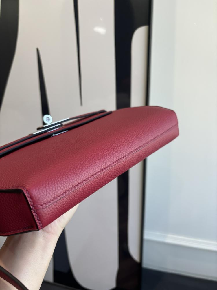 Hermes Kelly Dépêches 25 Pouch (Leather)