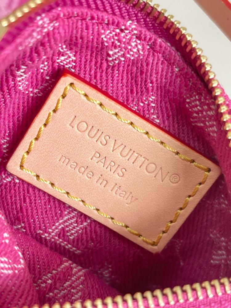 LV Bucket Bag Monogram Jacquard 18cm