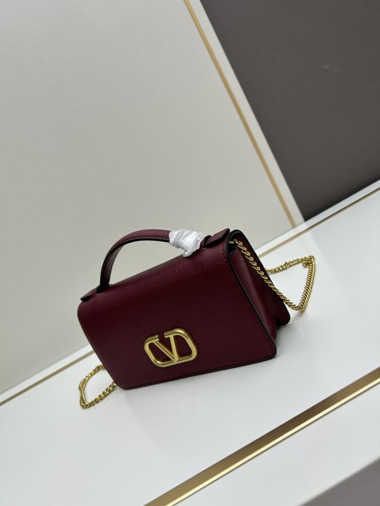 Valentino Garavani VRING Calfskin Leather Bag Collection