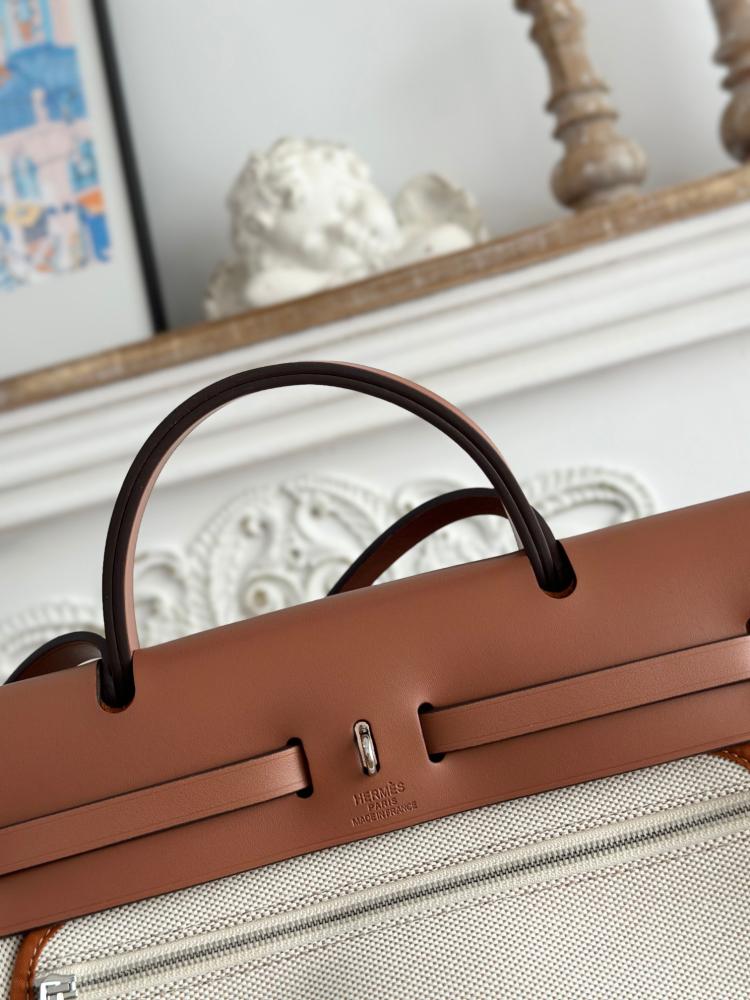 Hermes Herbag Zip 31 (Printed & Patterned Canvas Edition)