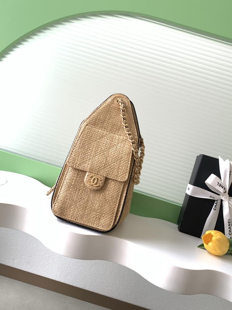 Chanel AS5293 Woven Hobo Drawstring Bag 263014