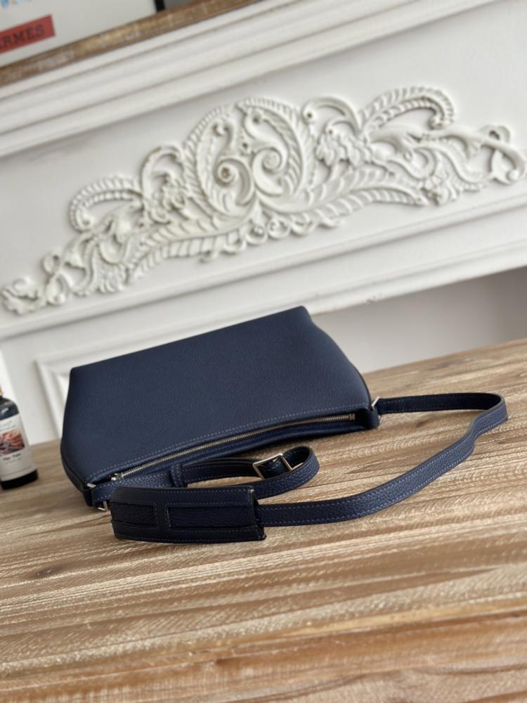 Hermes Berlingot Bag 24cm - Navy