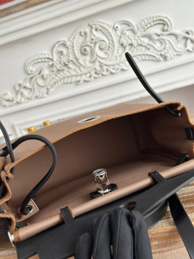 Hermes Herbag Zip 31 (Printed & Patterned Canvas Edition)