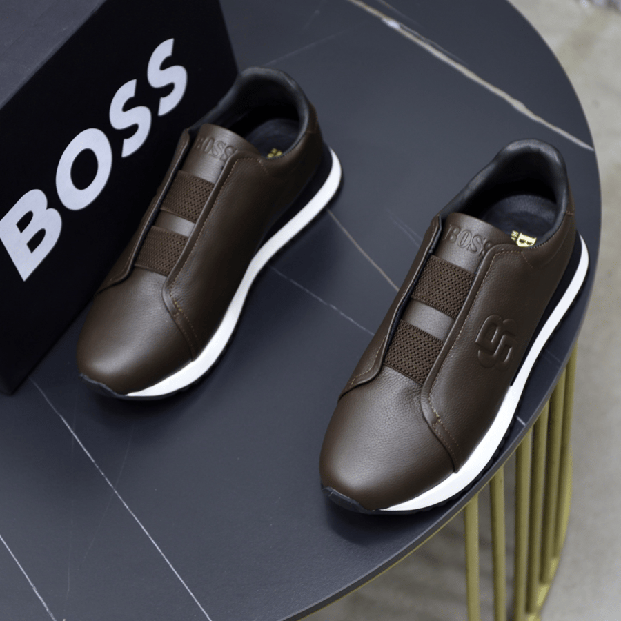 Boss Swingdot Sneakers Brown