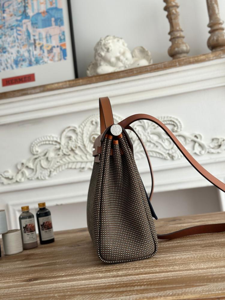 Hermes Herbag Zip 31 (Printed & Patterned Canvas Edition)