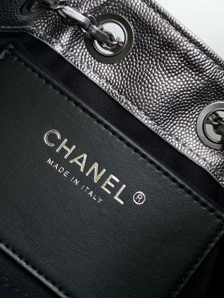 Chanel AS5631 Quilted Hobo Drawstring Bag