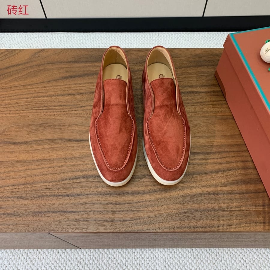 Loropiana Loafer Summer Red Brown