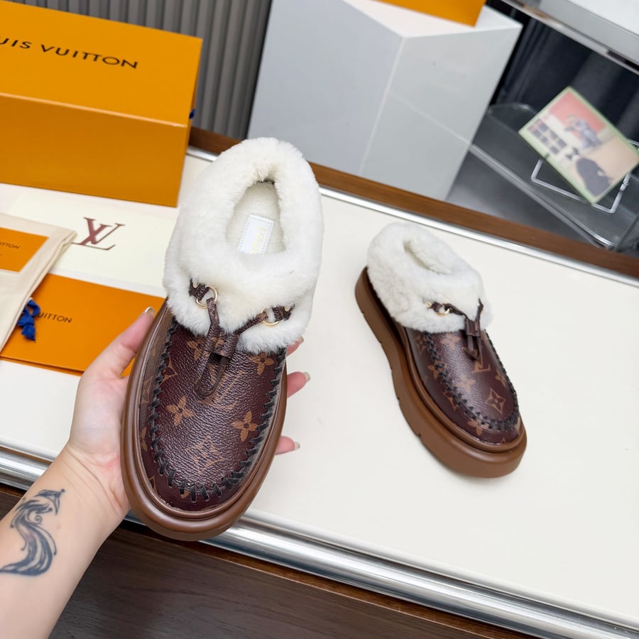 LV Cortina Closed Mule women Brown