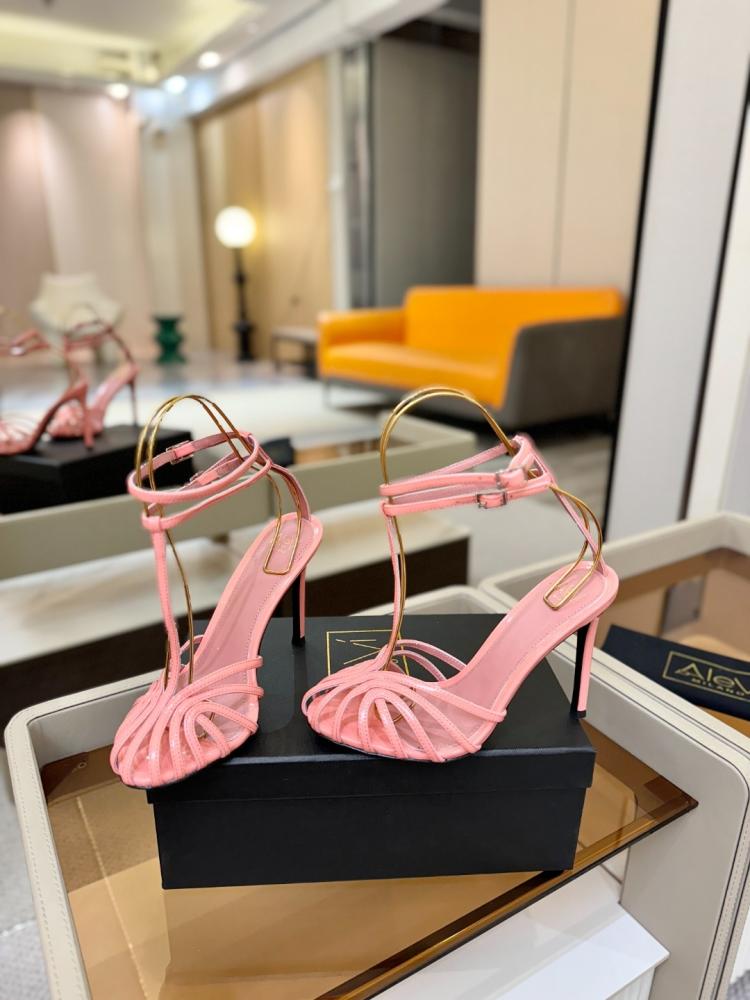 Alevì Milano Strappy High-Heel Sandals (10.5cm) - Sizes 35-39