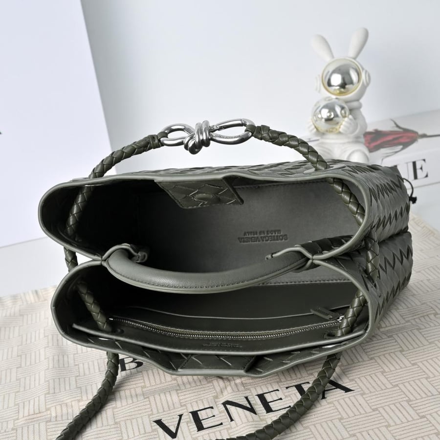 BV Intrecciato Small Top Handle Bag 25cm