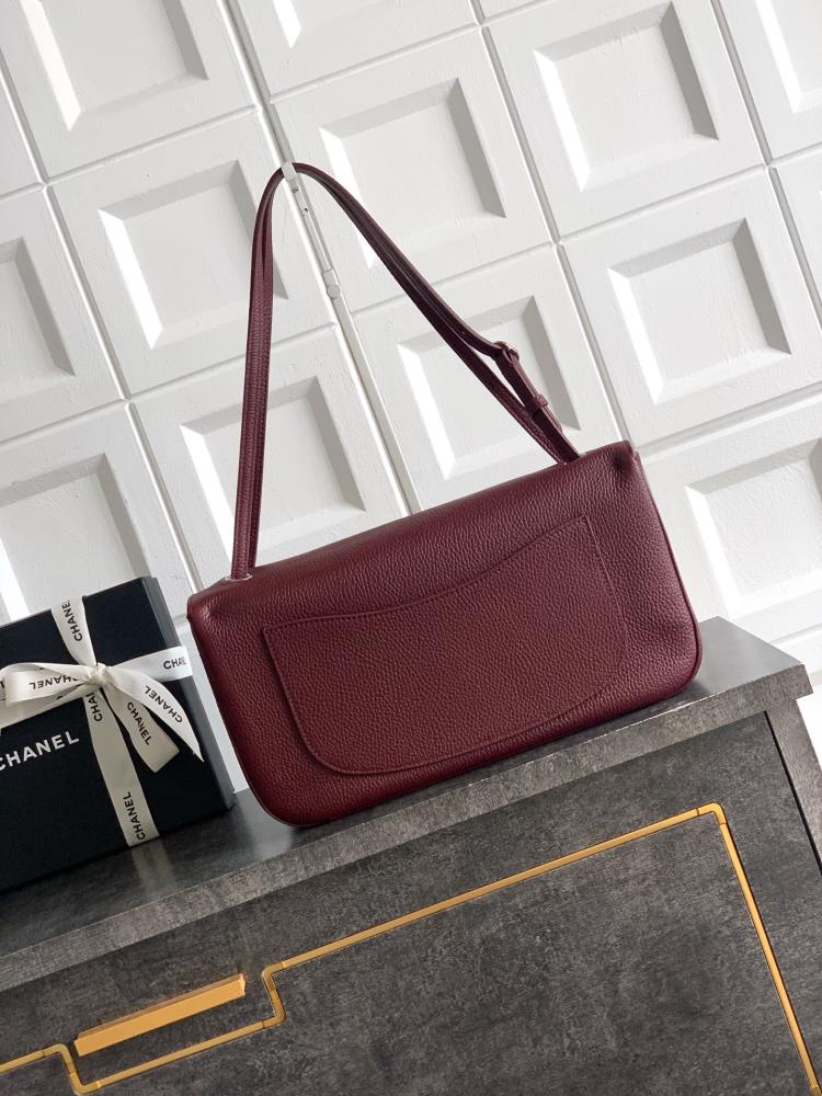 Chanel Grained Leather Flap Bag