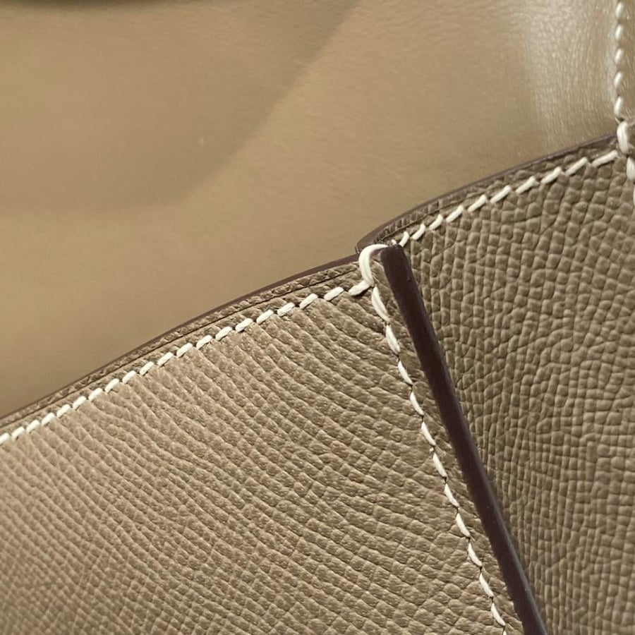 Hermes Constance Elan Bag 24cm - Etoupe / Gold Hardware