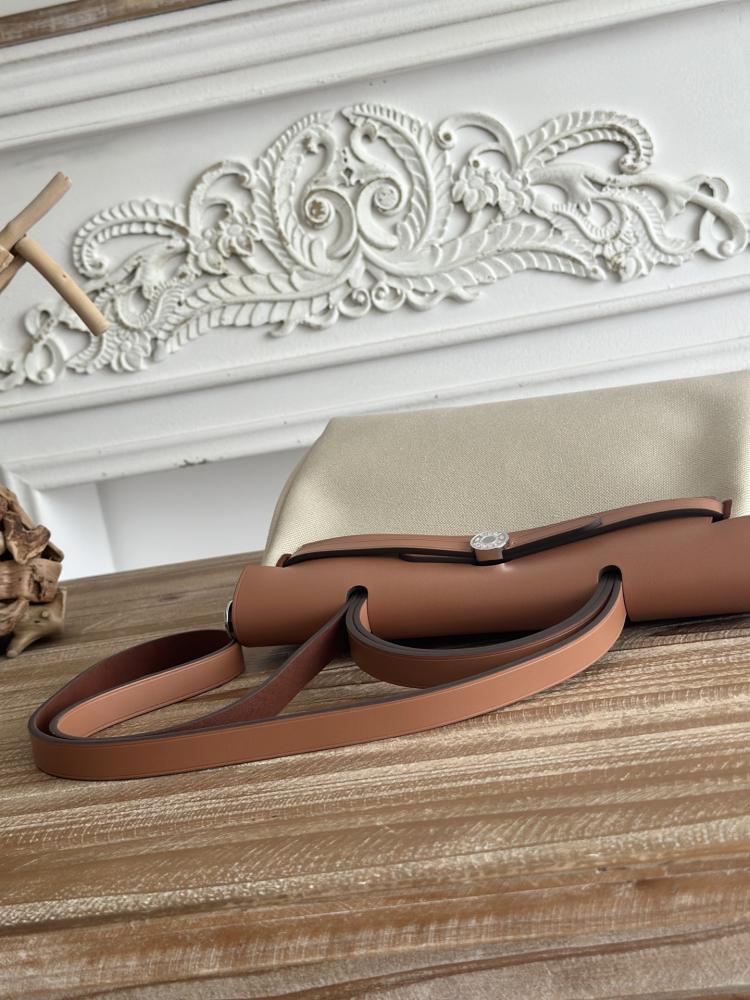 Hermes Herbag Zip Bag 31cm - Ecru & Tan