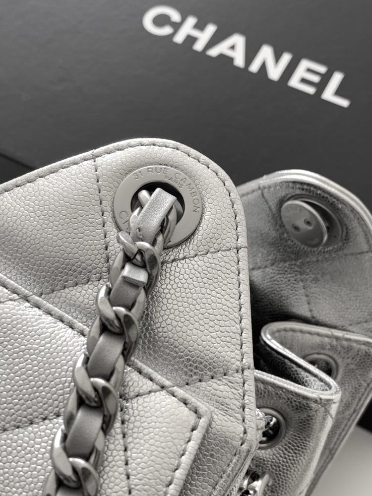 Chanel AS5631 Quilted Hobo Drawstring Bag