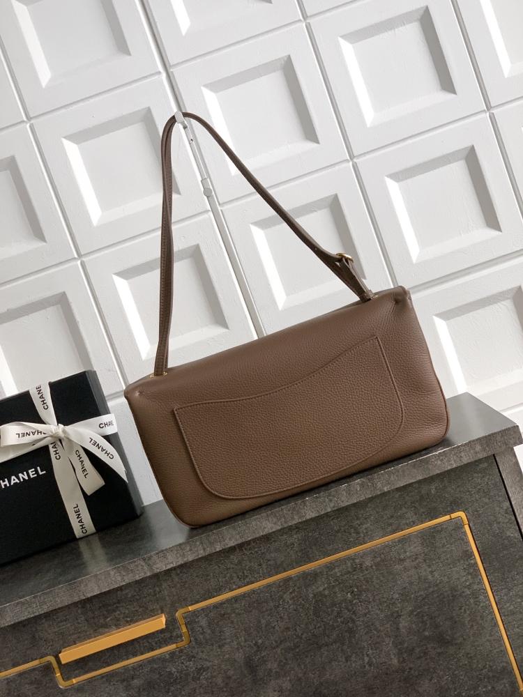 Chanel Grained Leather Flap Bag