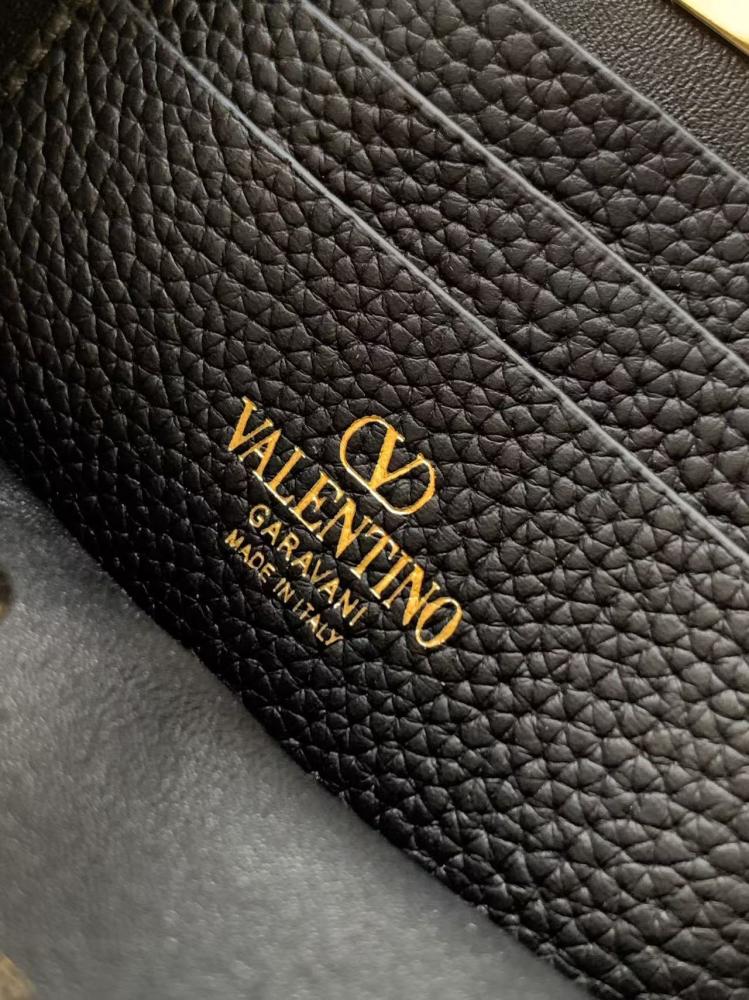 Valentino Garavani Rockstud Mini Leopard Print Calfskin Bag