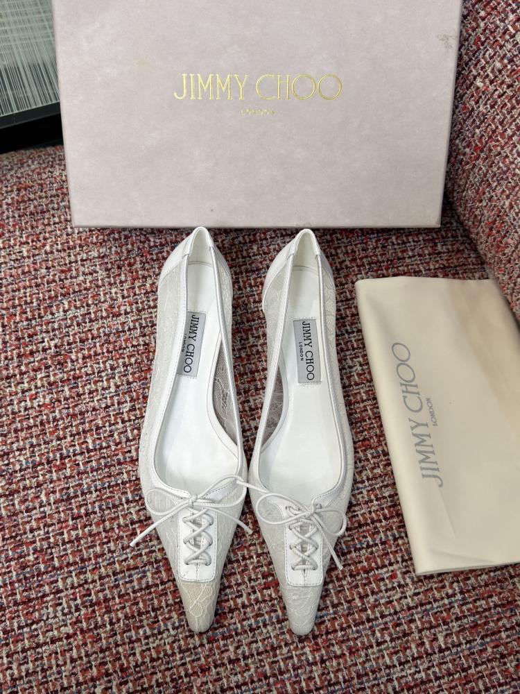 Jimmy Choo Lace-Up Pointed Heels 35-41