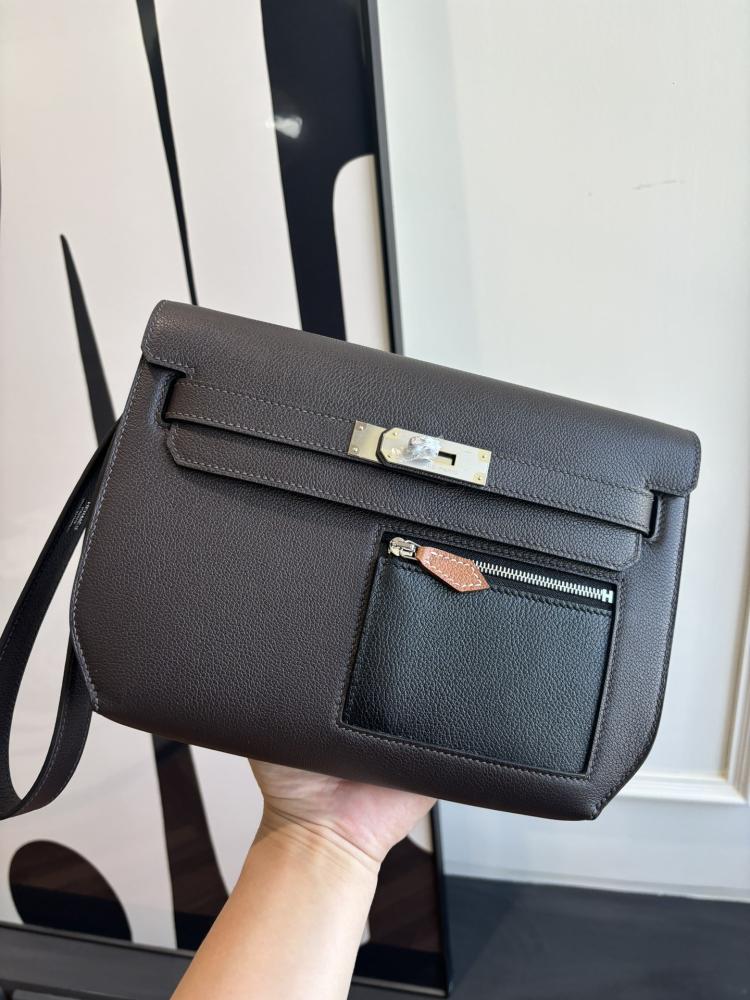 Hermes Kelly Dépêches 25 Pouch (To Go / Pocket Edition)