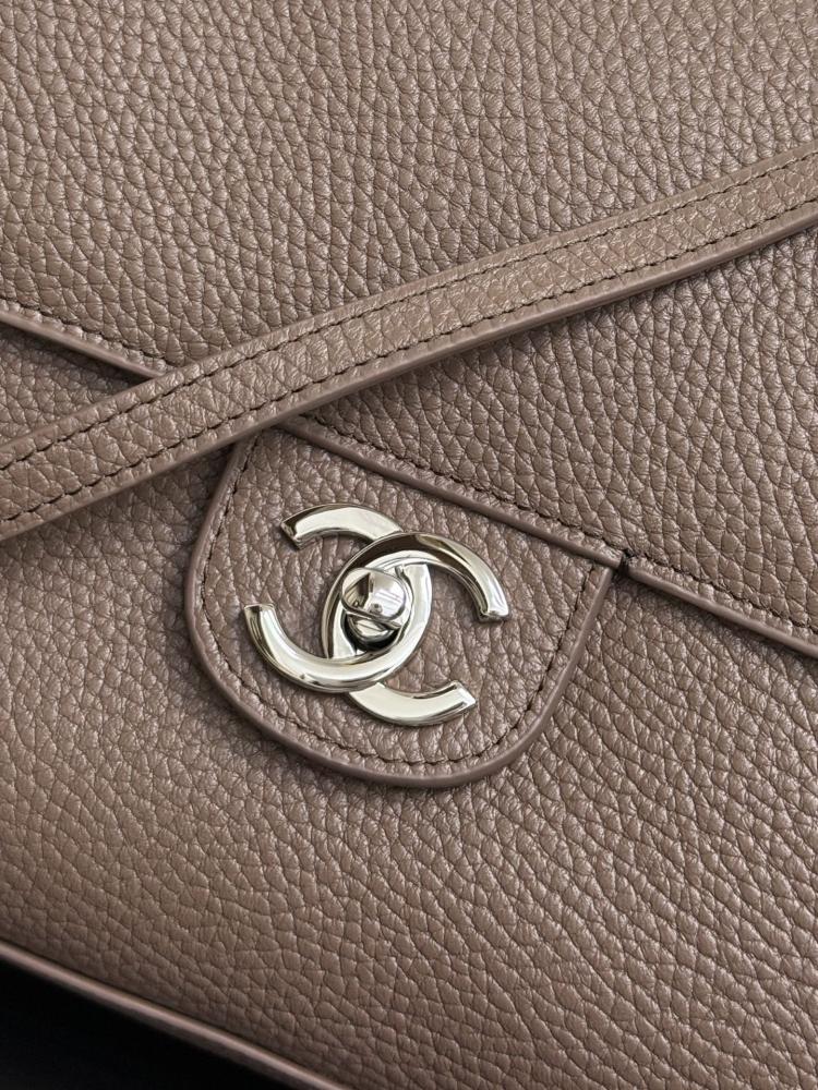 Chanel Grained Leather Flap Bag