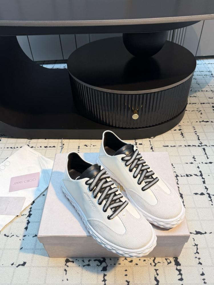 Jimmy Choo Diamond Sole Suede Sneakers 35-41