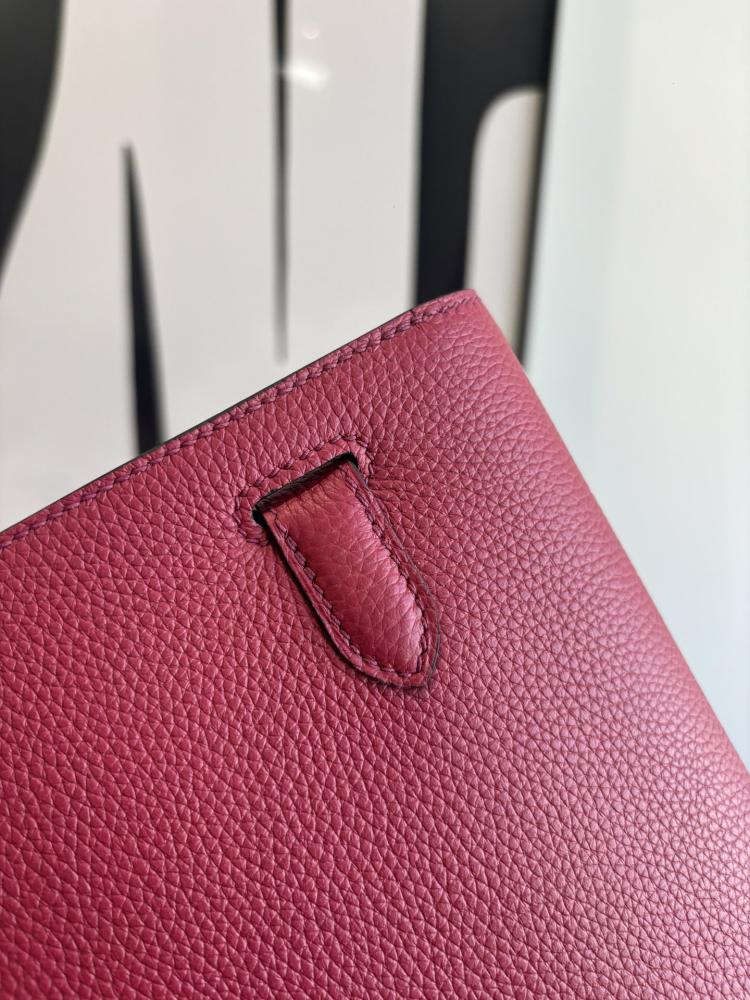 Hermes Kelly Dépêches 25 Pouch (Leather)